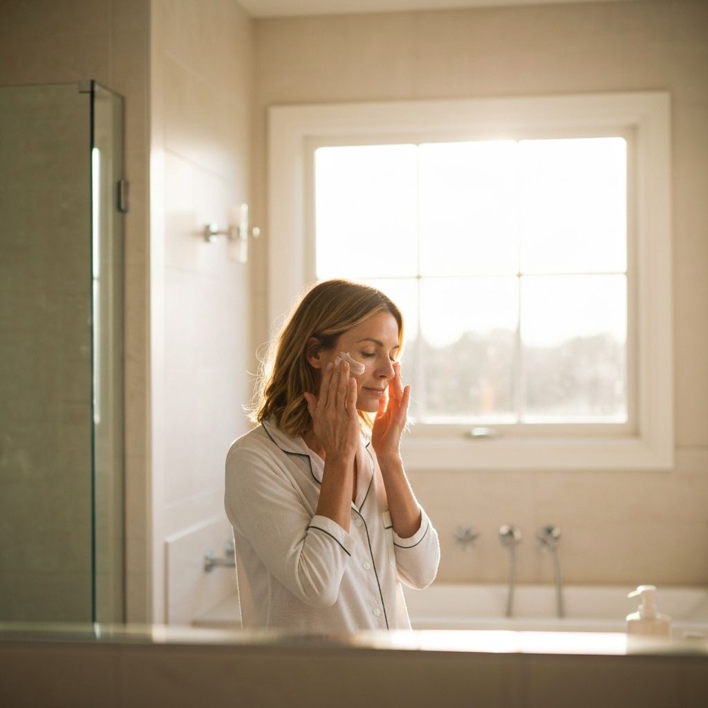 Morgenroutine für gesunde Haut